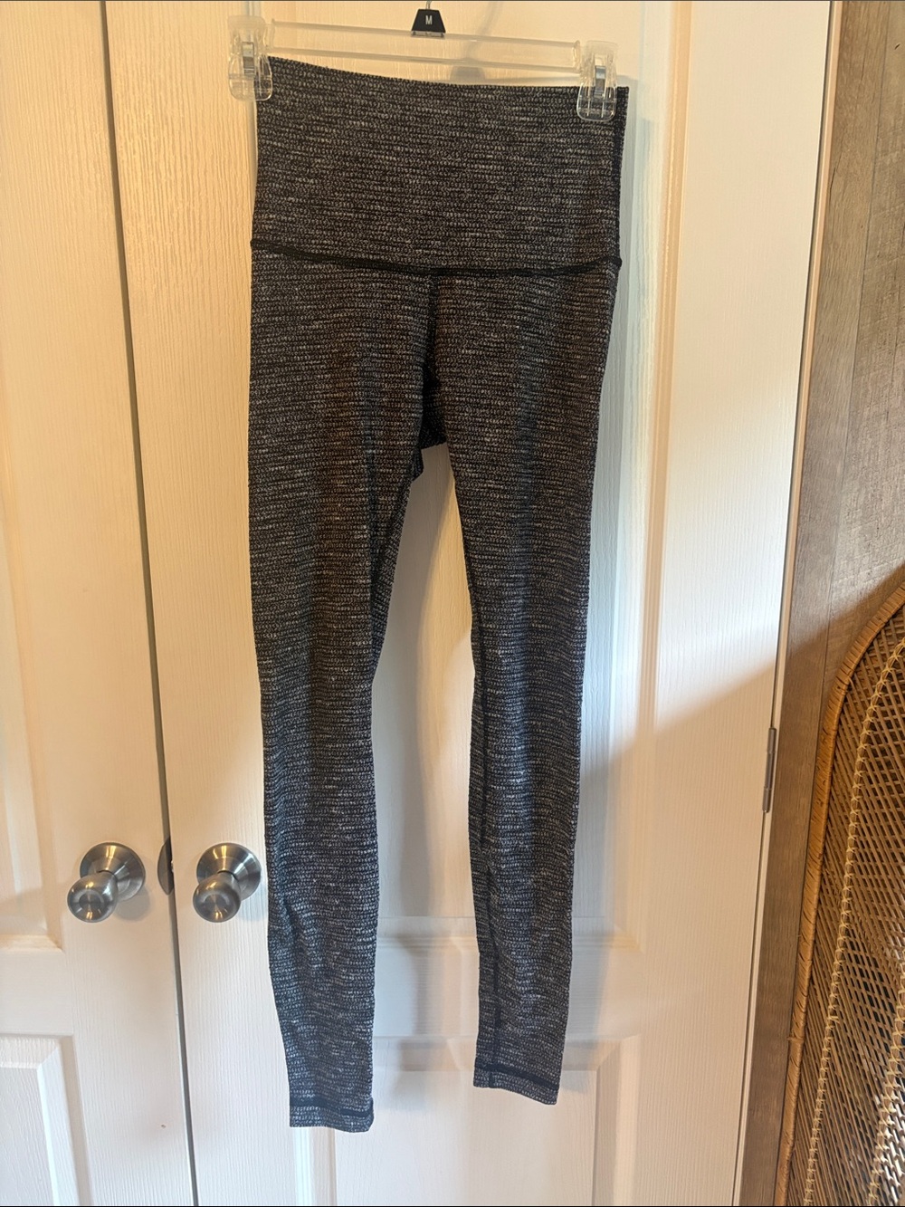 Lululemon High-Waist Heathered Gray Leggings